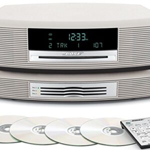 Wave Music System III with Multi-CD Changer - Platinum White (Renewed)