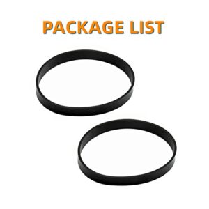 JEDELEOS Replacement Belts for Bissell Model 2252 2253 2254 22543 2255 2256 2258 2259 2260 2316 1309 1790 1792 1793 1413 2739 Powerlifter/CleanView Swivel Rewind Pet Vacuum (Pack of 2)