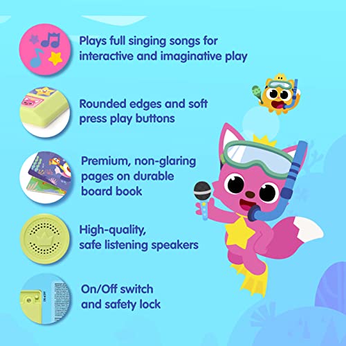 Pinkfong Sing-Alongs 10 Button Sound Book | Baby Shark Toys | Learning & Education Toys | Interactive Baby Books for Toddlers 1-3 | Gifts for Boys & Girls