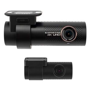 blackvue dr900x-2ch with 32gb microsd card | 4k uhd cloud front dashcam | built-in wi-fi, gps, parking mode voltage monitor | lte via optional cm100 lte module