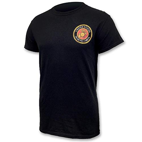 United States Marine Corps Freedom Isn't Free T-Shirt, Large, Black