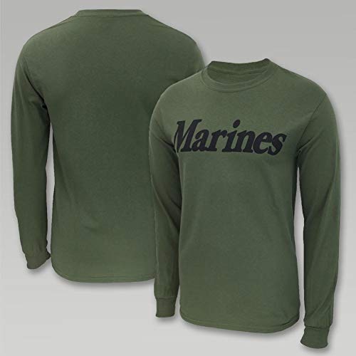 United States Marine Corps Core Long Sleeve T-Shirt, xx-Large, OD Green