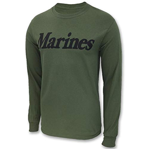 United States Marine Corps Core Long Sleeve T-Shirt, xx-Large, OD Green