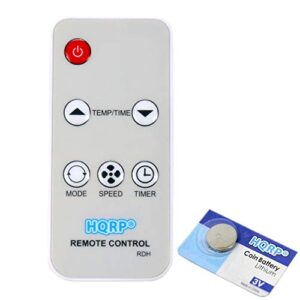 hqrp remote control compatible with haier ac-5620-30 amana hec comfort-aire air conditioner controller