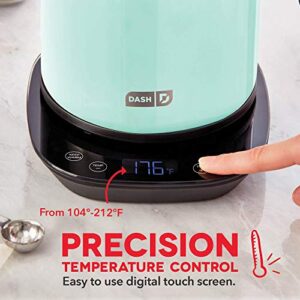 Dash Insulated Electric Kettle, Cordless Hot Water Kettle - Matte Aqua, 57oz/1.7L