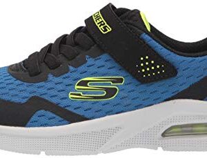 Skechers boys Microspec Max Sneaker, Royal/Black, 13 Little Kid US