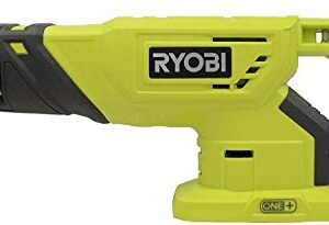 RYOBI 18-Volt ONE+ Cordless Reciprocating Saw (Bare Tool, P519) (Renewed)