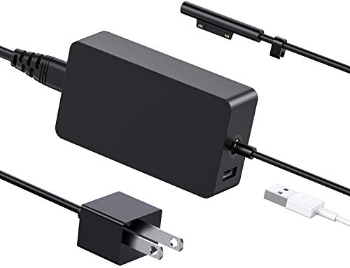 Surface Book 2 Charger,102W Power Supply for Microsoft Surface Book 2,Surface Laptop Surface Pro X Pro 7 Pro 6 Pro 5 Surface Pro 4 Surface Pro 3 1834 1835 1793 1813 1832 1798 Charger with Power Cord