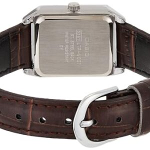 Casio Analog LTP-V007L-7B2UDF, Brown, Strip