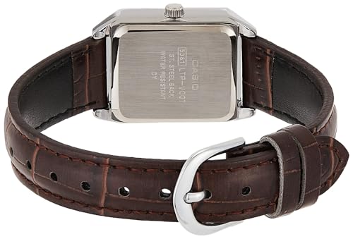 Casio Analog LTP-V007L-7B2UDF, Brown, Strip