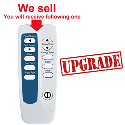 Compatible for Frigidaire Air Conditioner Remote Control Model Number RG15D/E-ELL RG15D/E-ELL1