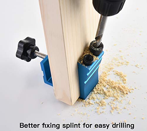 Pocket Hole Jig Kit Dowel Drill Joinery Screw Kit Carpenters Wood Woodwork Guides Joint Angle Tool Carpentry Locator