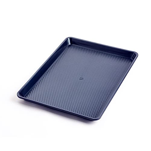 Blue Diamond Bakeware Diamond Infused Ceramic Nonstick, 18" x 13" Half Cookie Sheet Baking Pan, Dishwasher and Freezer Safe, PFAS-Free, Blue