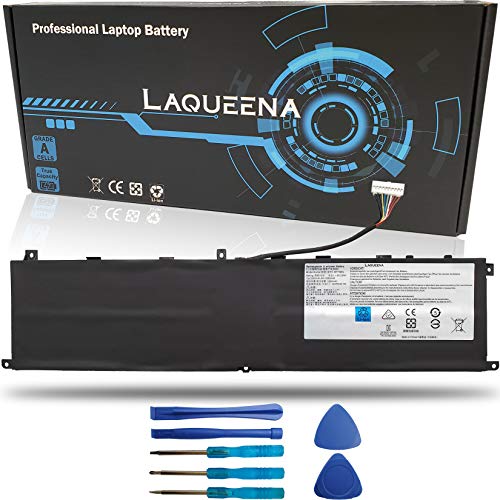 LAQUEENA BTY-M6L Laptop Replacement Battery for MSI GS65 Stealth Thin 8RF 8RE 9RE PS42 8RB P65 Creator 8RD 8RE MS-16Q2 MS-16Q3 PS63 Modern 8RC GS75 8SG Series MS-16Q2 MS-16Q21 15.2V 80.25WH 6-Cell