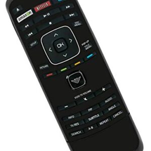 Blu Ray DVD Player Remote Control fits for Vizio VBR121 VBR122 VBR337 VBR338 VBR370 VBR135 XRB100 XRB300 XRD2BR with Vudu Netflix Shortcut Internet APP Keys