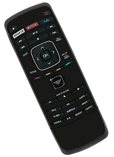 Blu Ray DVD Player Remote Control fits for Vizio VBR121 VBR122 VBR337 VBR338 VBR370 VBR135 XRB100 XRB300 XRD2BR with Vudu Netflix Shortcut Internet APP Keys