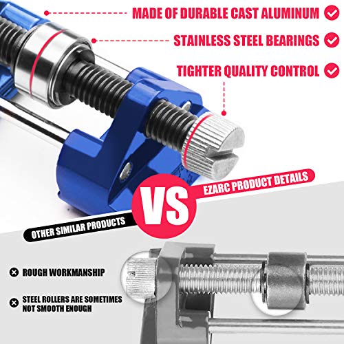 EZARC Honing Guide for Chisels and Planes, Sharpening Jig Sharpening Guide Kit(Wood Chisels 1/4" to 2", Fits Planer Blades 1-3/8” to 3-1/8”)…