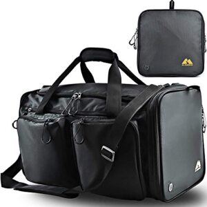 Duffle Bag for Men Ultra-Lightweight Foldable Gym Duffle Bag | 40L Capacity Shoes Compartment & WetPocket | Multi-Function Carry | Perfect for Travel & Workout Beach Bag Tote Bag for Women