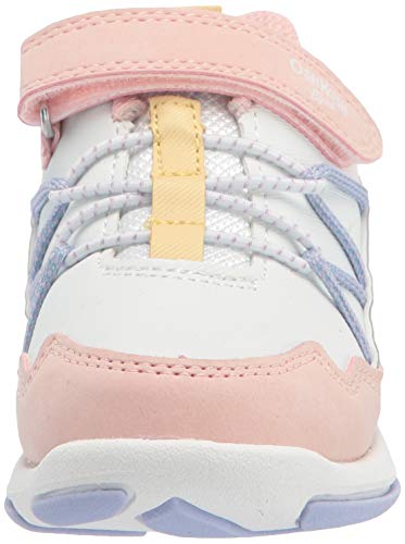 OshKosh B'Gosh Girls EverPlay Soley Sneaker, White Multi, 5 Toddler