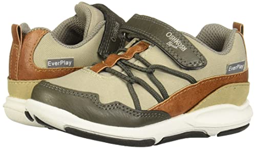 OshKosh B'Gosh Boys EverPlay Soley Sneaker, Khaki, 5 Toddler