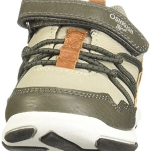 OshKosh B'Gosh Boys EverPlay Soley Sneaker, Khaki, 5 Toddler