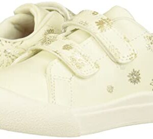 OshKosh B'Gosh Girls Lucie Sneaker, White, 8 Toddler