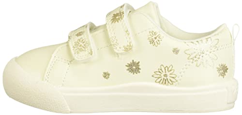 OshKosh B'Gosh Girls Lucie Sneaker, White, 8 Toddler