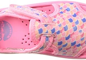 OshKosh B'Gosh Girls Aquatic Water Shoe Sport Sandal, Fuchsia/Multi, 9 Wide Toddler