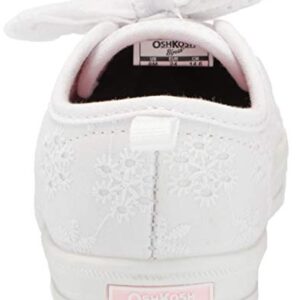 OshKosh B'Gosh Girls Dahlia Sneaker, White, 8 Toddler