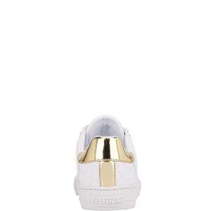 Guess Women's Loven Sneaker, White, 10