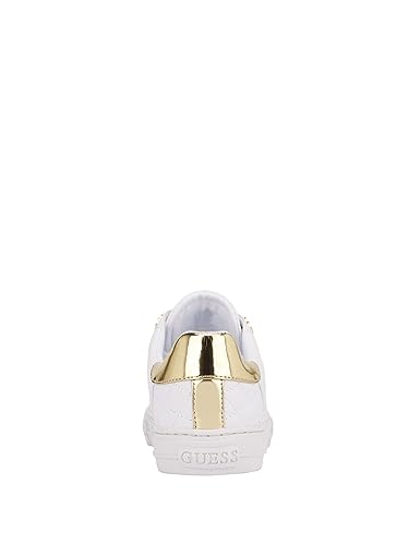 Guess Women's Loven Sneaker, White, 10