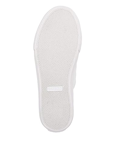 Guess Women's Loven Sneaker, White, 10