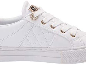 Guess Women's Loven Sneaker, White, 10