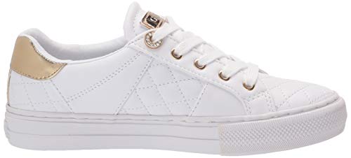 Guess Women's Loven Sneaker, White, 10
