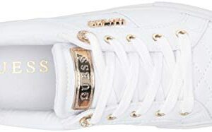 Guess Women's Loven Sneaker, White, 10