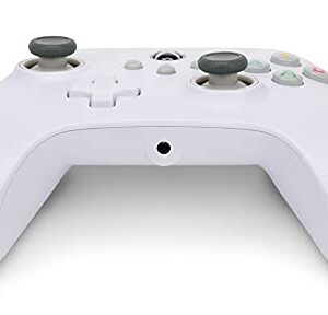 PowerA Wired Controller for Xbox Series X|S - White, gamepad, video game / gaming controller, works with Xbox One