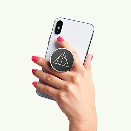 ​​​​PopSockets Phone Grip with Expanding Kickstand, PopSockets for Phone, Harry Potter- Enamel Deathly Hallows