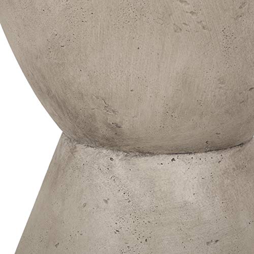 Christopher Knight Home 313408 Side Table, Light Gray