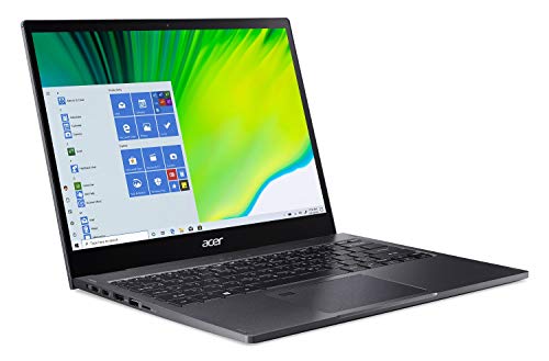 Acer Spin 5 Convertible Laptop, 13.5" 2256 x 1504 IPS Touch | 10th Gen Intel Core i5-1035G4 | 8GB LPDDR4 | 256GB NVMe SSD | WiFi 6 | Backlit KB | FPR | Active Stylus | Windows 10 Pro | SP513-54N-58XD