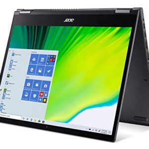 Acer Spin 5 Convertible Laptop, 13.5" 2256 x 1504 IPS Touch | 10th Gen Intel Core i5-1035G4 | 8GB LPDDR4 | 256GB NVMe SSD | WiFi 6 | Backlit KB | FPR | Active Stylus | Windows 10 Pro | SP513-54N-58XD