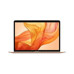 early 2020 apple macbook air with 1.1ghz core i5 (13 inches, 8gb ram, 512gb ssd) gold (renewed)
