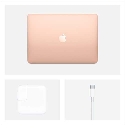 Early 2020 Apple MacBook Air with 1.1GHz Core i5 (13 Inches, 8GB RAM, 512GB SSD) Gold (Renewed)