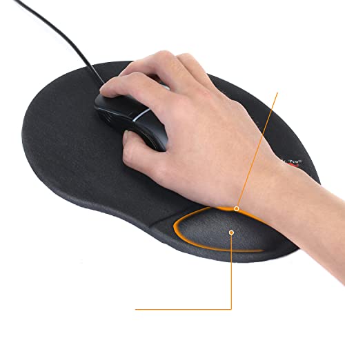 Mr. Pen- Mouse Pad with Wrist Support, Ergonomic Mouse Pad, Mouse Pad Wrist Support, Gel Mouse Pad, Ergonomic Mouse Pad with Wrist Support, Gaming Mouse Pad with Wrist Support, Wrist Support Mouse Pad