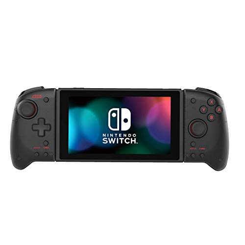 Hori Nintendo Switch Split Pad Pro (Black) Ergonomic Controller for Handheld Mode - Officially Licensed By Nintendo