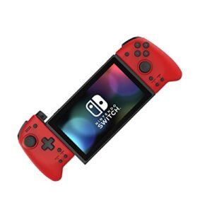 Hori Nintendo Switch Split Pad Pro (Red) Ergonomic Controller for Handheld Mode - Officially Licensed By Nintendo