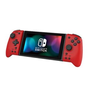 Hori Nintendo Switch Split Pad Pro (Red) Ergonomic Controller for Handheld Mode - Officially Licensed By Nintendo