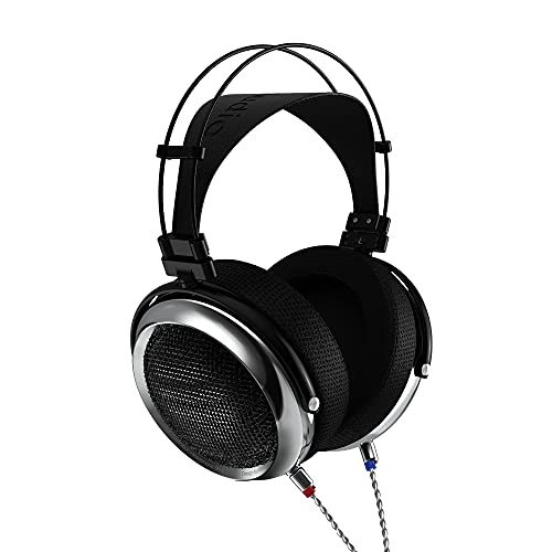 iBasso SR2 High-Definition Audiophile Open-Back Headphones, Over-The-Ear Headphones with Cable Adapter