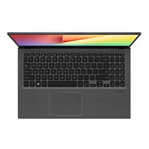 ASUS VivoBook 15 Thin and Light Laptop, 15.6Â” FHD Display, Intel i3-1005G1 CPU, 8GB RAM, 128GB SSD, Backlit Keyboard, Fingerprint, Windows 10 Home in S Mode, Slate Gray, F512JA-AS34 (Renewed)