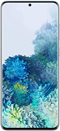 Samsung Galaxy S20+ Plus 5G Factory Unlocked Android Cell Phone SM-G986U US Version | 128GB | Fingerprint ID & Facial Recognition | Long-Lasting Battery (Cloud Blue, 128GB)