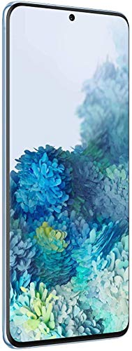 Samsung Galaxy S20+ Plus 5G Factory Unlocked Android Cell Phone SM-G986U US Version | 128GB | Fingerprint ID & Facial Recognition | Long-Lasting Battery (Cloud Blue, 128GB)